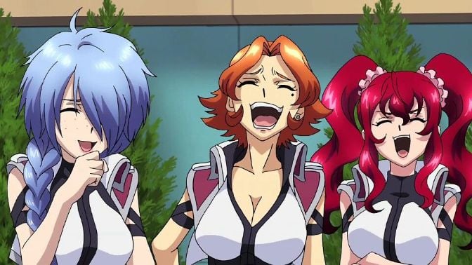 Cross Ange Rondo of Angel and Dragon girls