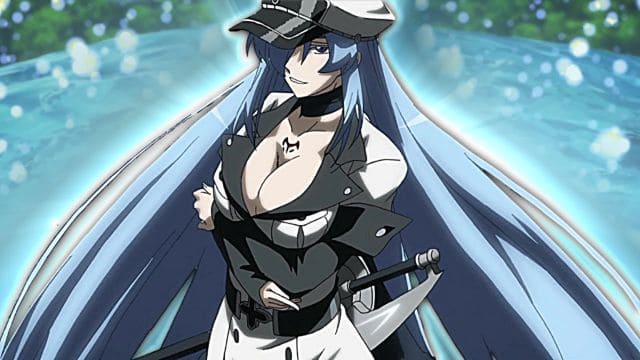 Esdeath beautiful akame ga kill smirk 1