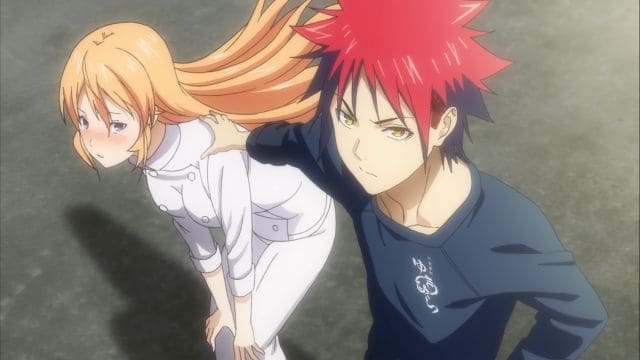 food wars anime couple