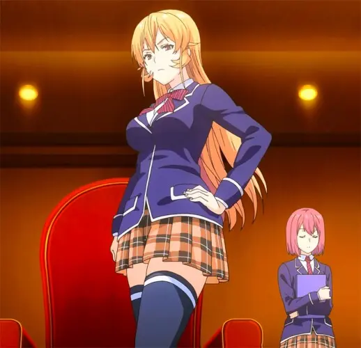 Erina Nakiri Food Wars posing
