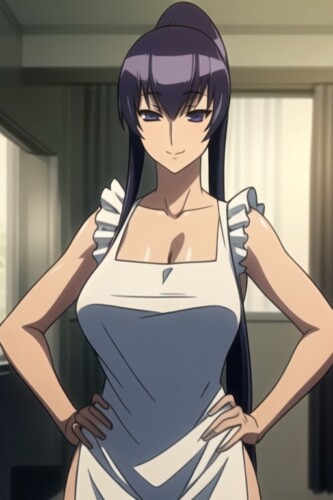 Saeko Busujima High School Of The Dead apron