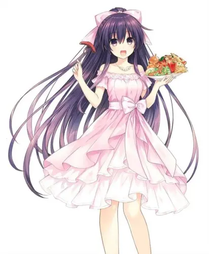 Tohka Yatogami Date A Live ecchi waifu