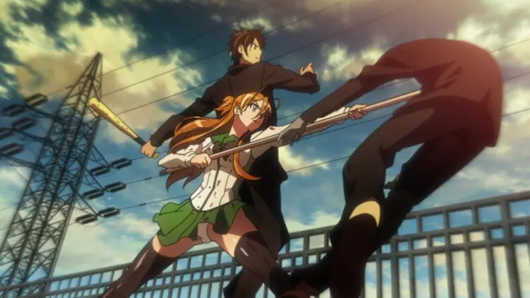 High School Of The Dead Action Ecchi