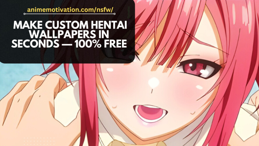 Crea fondos de pantalla hentai personalizados en segundos: 100 % gratis, sin necesidad de registro.