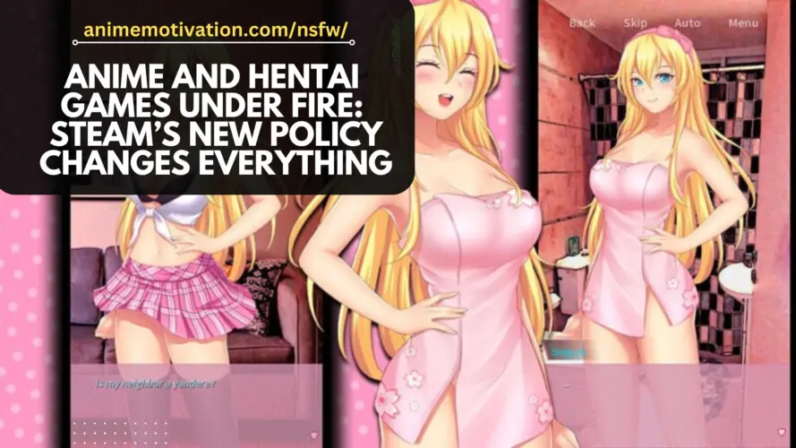 Steam Updates Policy To CENSOR Anime/Hentai Games That Violate Visa & Mastercard Rules