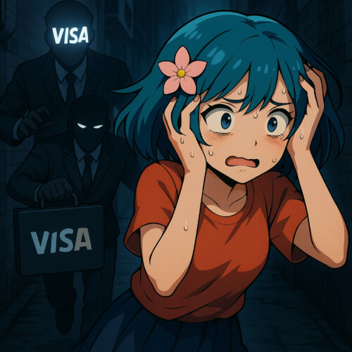 hikari yorokobi running from visa censorship police anime