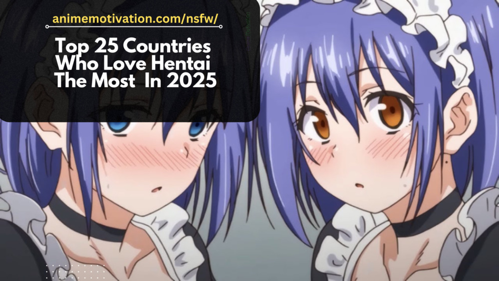 Top 25 Countries Who Love Hentai The Most  In 2025