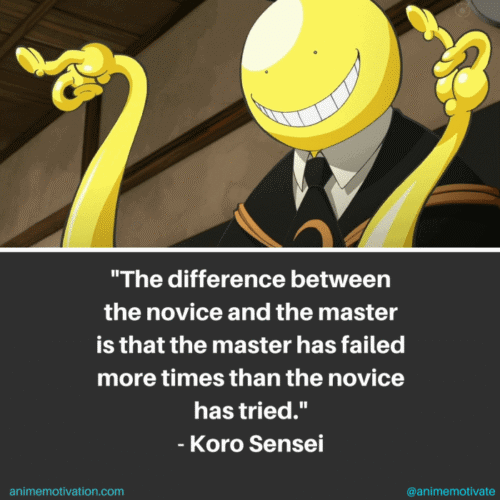 Koro Sensei Quotes