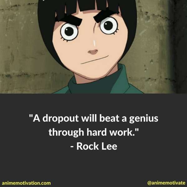 Rock Lee Quotes