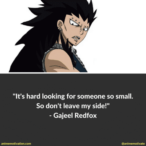 Gajeel Redfox Quotes 3