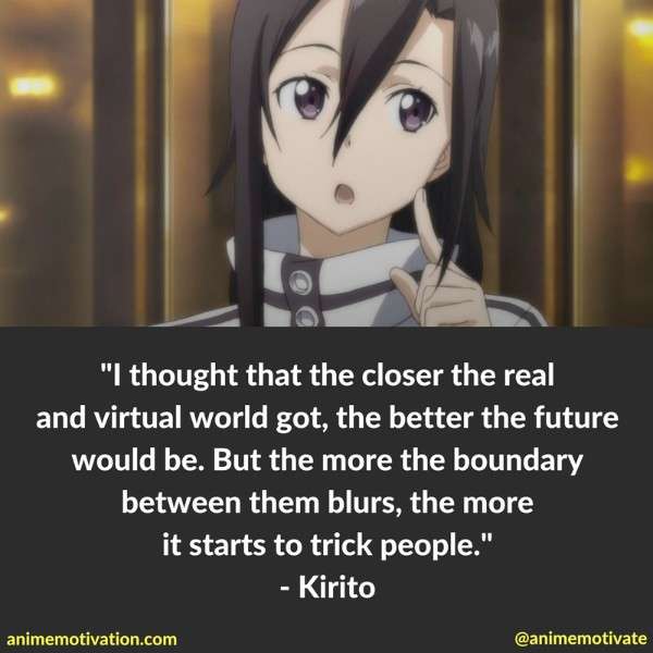 12 Of The Greatest Kirito Quotes From Sword Art Online