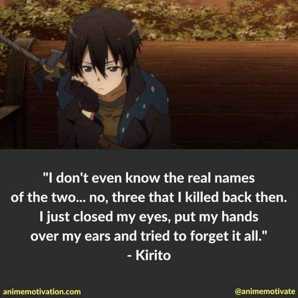 12 Of The Greatest Kirito Quotes From Sword Art Online