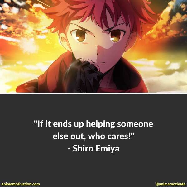 Shiro Emiya Quotes 2