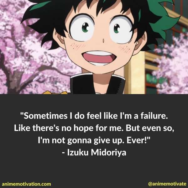 Izuku Midoriya Quotes