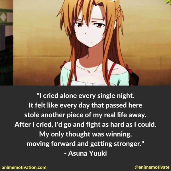 7 Asuna Yuuki Quotes From Sword Art Online That You Can Relate To