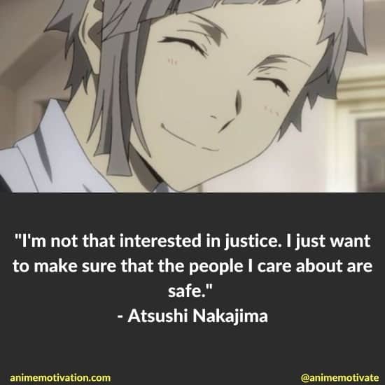 Atsushi Nakajima quotes bungou stray dogs 1