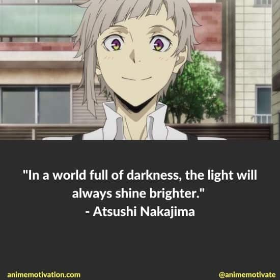 Atsushi Nakajima quotes bungou stray dogs