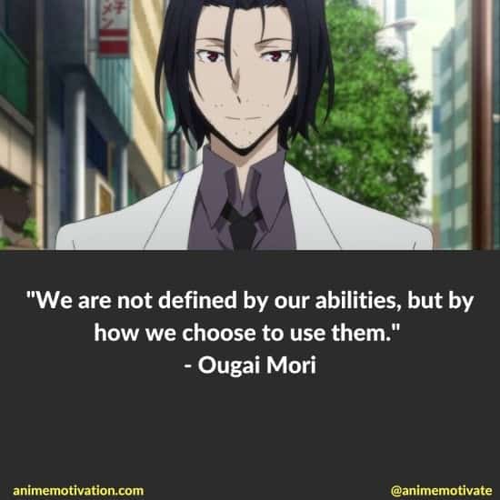 Ougai Mori quotes bungou stray dogs