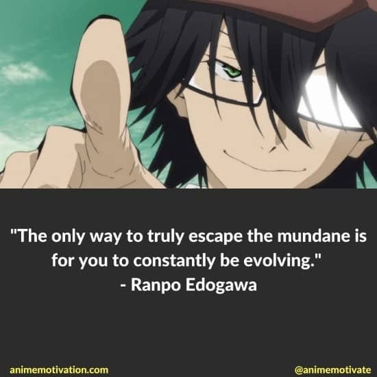 Ranpo Edogawa quotes bungou stray dogs 1