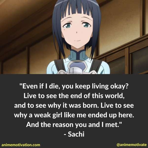 Sword Art Online Quotes Filled With Pain, Sadness And Inspiration