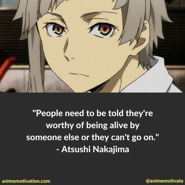 Bungou Stray Dogs Quotes