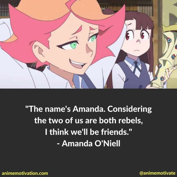 Little Witch Academia quotes