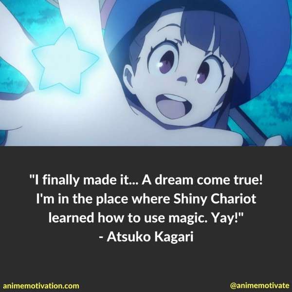 Little Witch Academia quotes