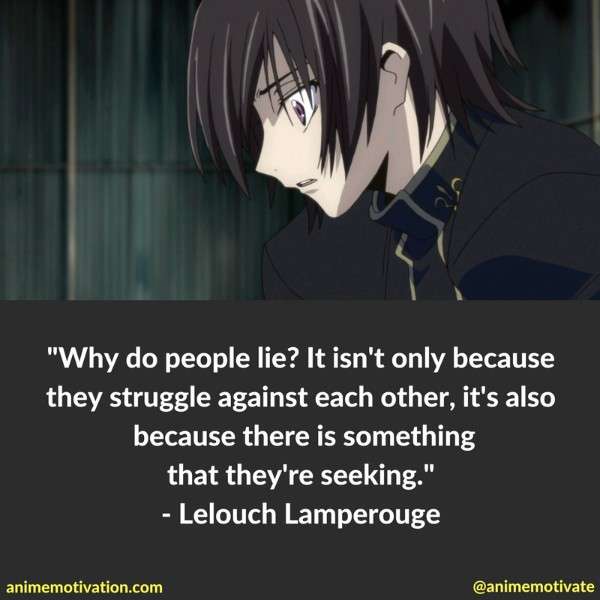 Code Geass Quotes