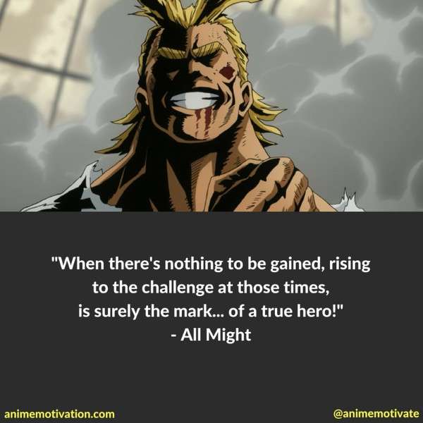 My Hero Academia Quotes