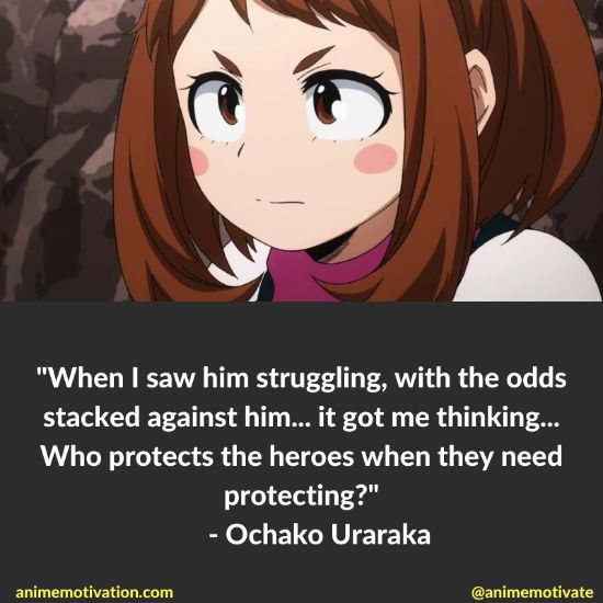 ochako uraraka quotes mha 1