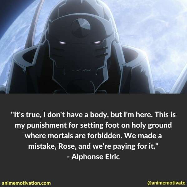 Fullmetal Alchemist Quotes