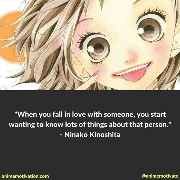 Anime Quotes About Love