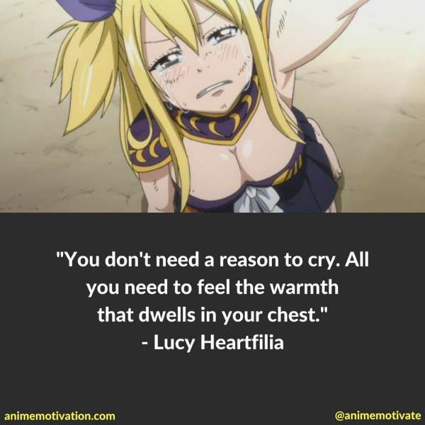 Lucy Heartfilia Quotes 10