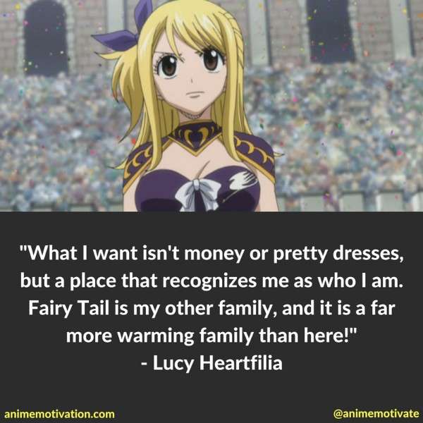 Lucy Heartfilia Quotes 15