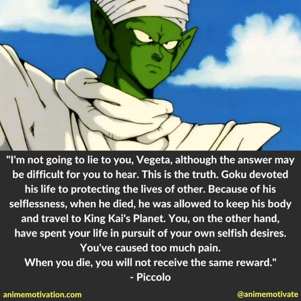 Dragon Ball Z Quotes