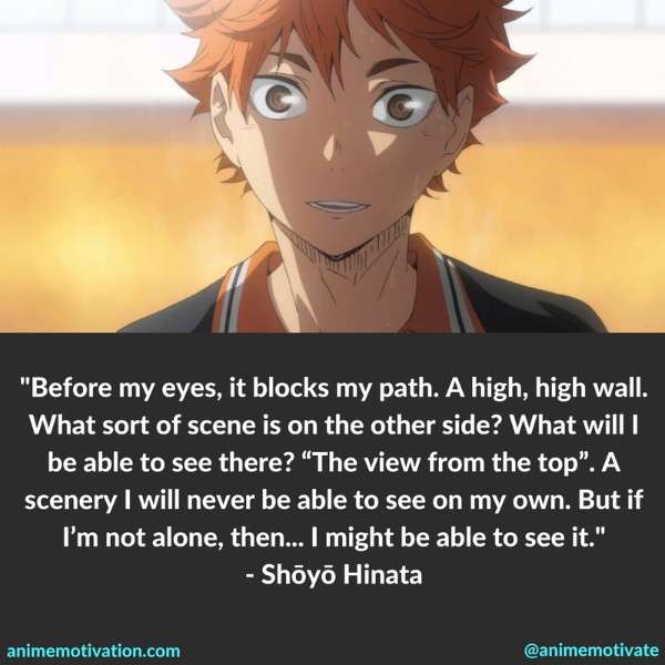 Haikyuu quotes