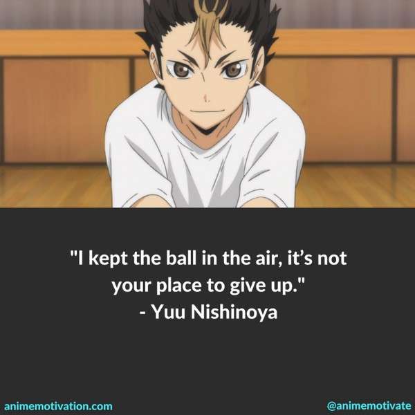 Haikyuu quotes