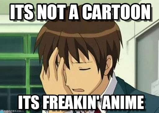 anime stereotypes
