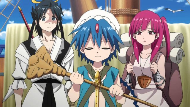 magi anime adventure