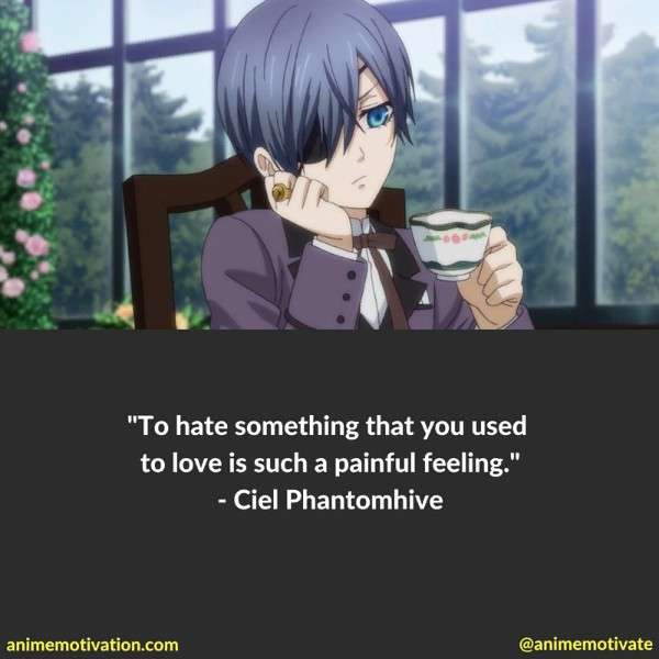 Ciel Phantomhive Quotes