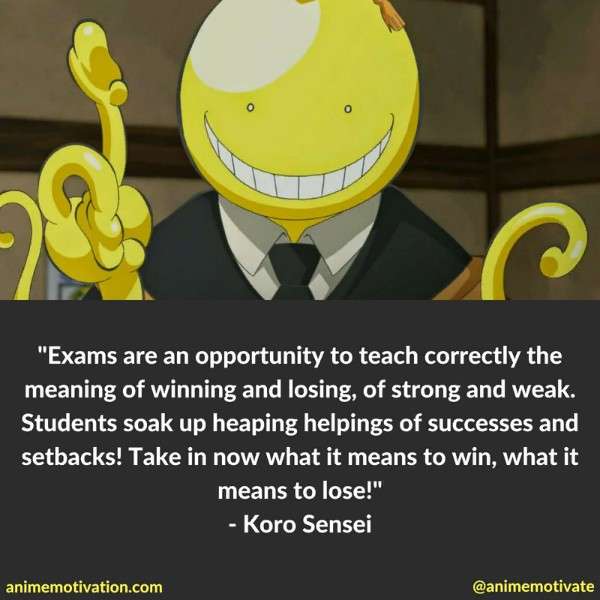 Koro Sensei Quotes 1