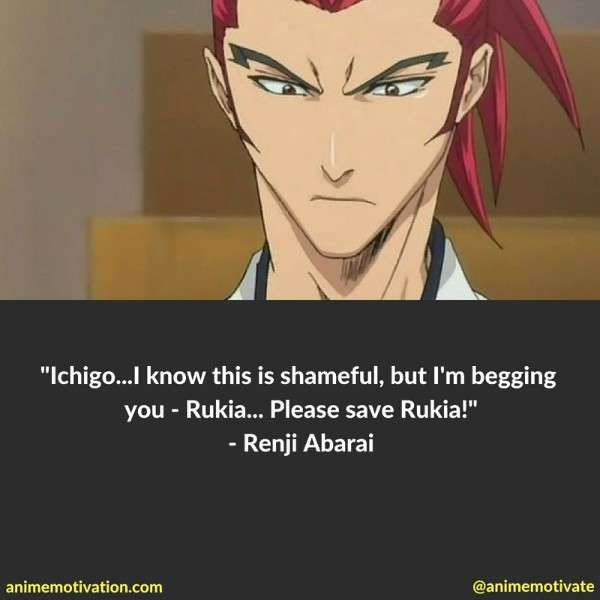 Renji Abarai Quotes 1