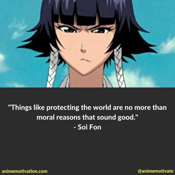 Soi Fon Quotes 1