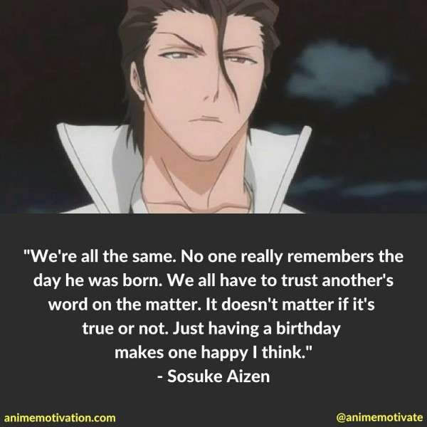 Sosuke Aizen Quotes 2