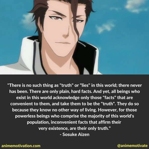 Sosuke Aizen Quotes 3