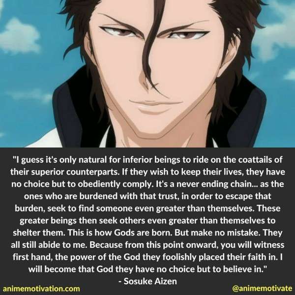 Sosuke Aizen Quotes 8