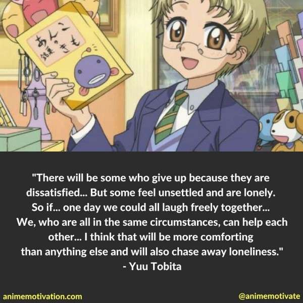 Yuu Tobita Quotes