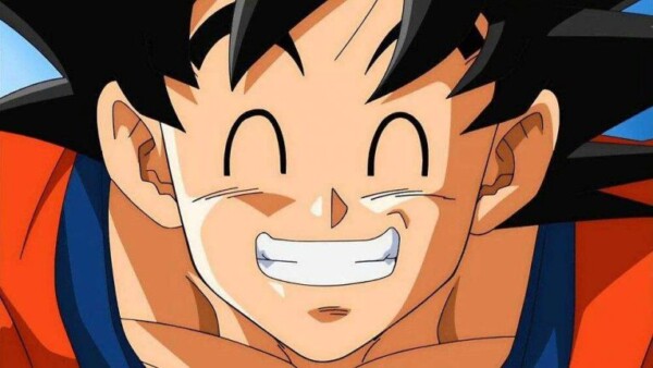 goku smiling face