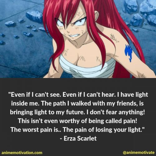 Erza Scarlet quotes