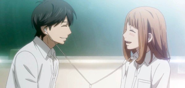 orange anime kakeru and naho